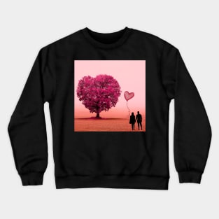 Valentine Wall Art - Picture of love - Unique Valentine Fantasy Planet Landsape - Photo print, canvas, artboard print, Canvas Print and T shirt Crewneck Sweatshirt